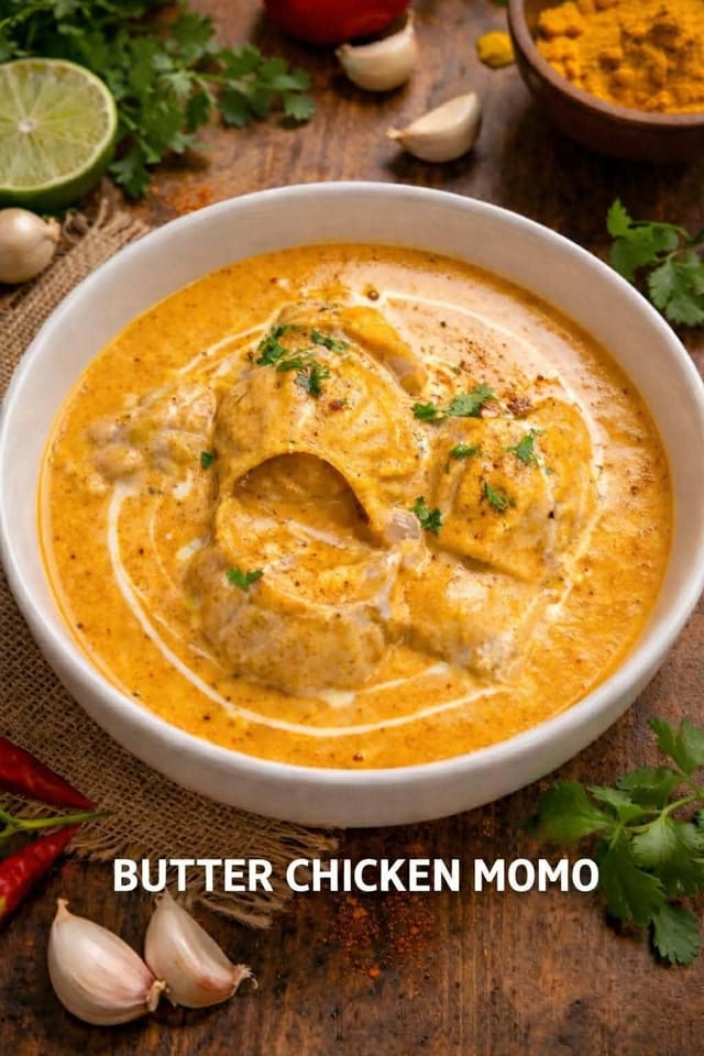 Butter Chicken MoMo.