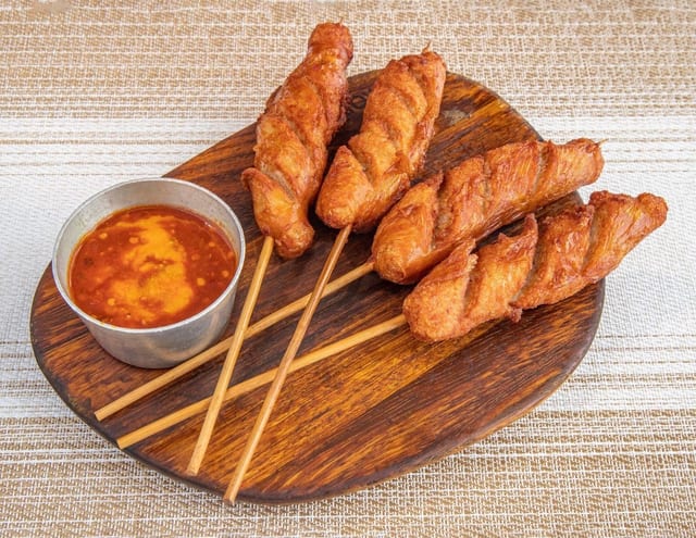 Fried Sausage.