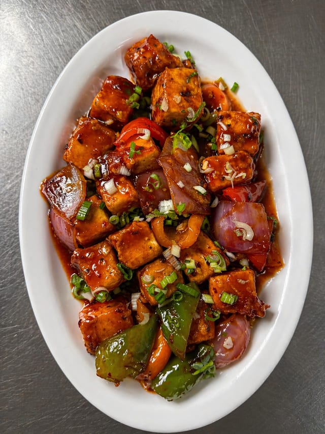 Paneer Chilli.