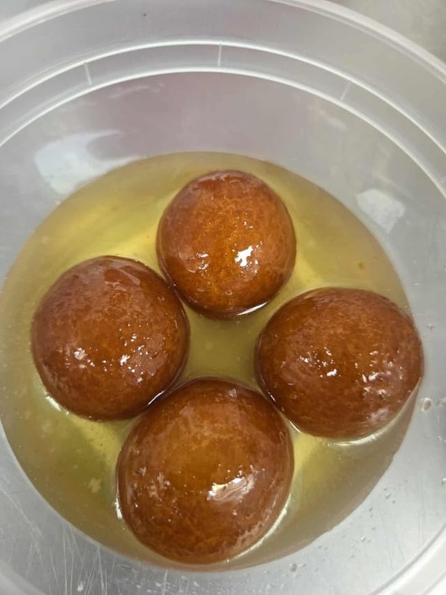 Gulab Jamun.